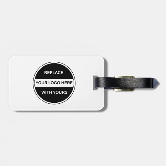 Bagagelabels voor zakelijke reizen (Achterkant horizontaal)