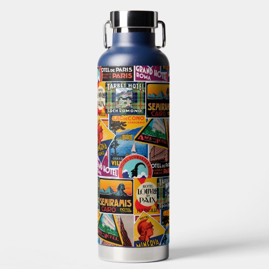  bagagelabels Waterflesje Waterfles (Voorkant)