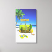 Bagagereeks Uitgerekte Canvasdruk Canvas Afdruk (Voorkant)