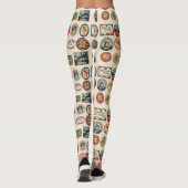 Bagagereistickers Leggings (Achterkant)