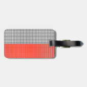 Bagagerek met vlag van Polen Bagagelabel (Achterkant horizontaal)