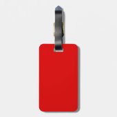 Bagagerek met vlag van Thüringen Bagagelabel (Achterkant verticaal)