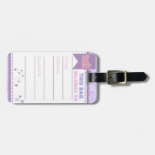 Bagagesticker Bagagelabel (Voorkant horizontaal)