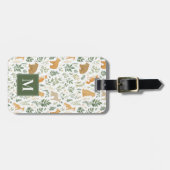 Bagagetail met Dieren uit het Bos Bagagelabel (Voorkant horizontaal)