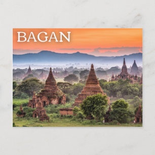 Bagan, Myanmar (Birma) Briefkaart