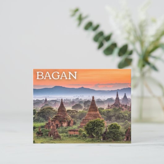 Bagan, Myanmar (Birma) Briefkaart (Staand voorkant)