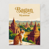 Bagan Myanmar Briefkaart (Voorkant)