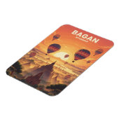Bagan Myanmar Reizen Magneet (Linkerzijde)
