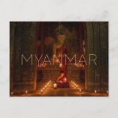 Bagan, Myanmar Travel Postcard Briefkaart (Voorkant)