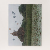 Bagan stoepa ballonnen legpuzzel (Verticaal)