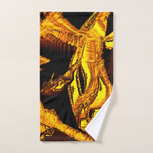 Bagasse of stukken gedehydrateerde tangerineschil bad handdoek (Handdoek)