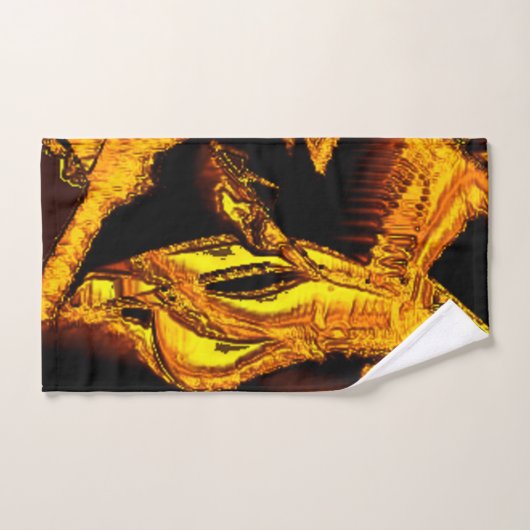 Bagasse of stukken gedehydrateerde tangerineschil bad handdoek (Handdoek)