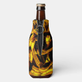 Bagasse of stukken gedehydrateerde tangerineschil flesjeskoeler (Fles Achterkant)