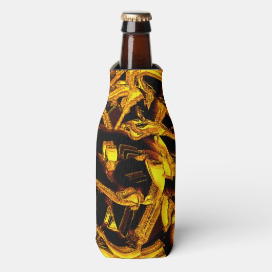 Bagasse of stukken gedehydrateerde tangerineschil flesjeskoeler (Fles Voorkant)