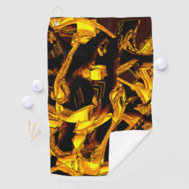 Bagasse of stukken gedehydrateerde tangerineschil golfhanddoek