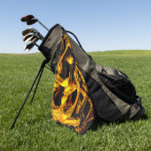 Bagasse of stukken gedehydrateerde tangerineschil golfhanddoek (Groen)