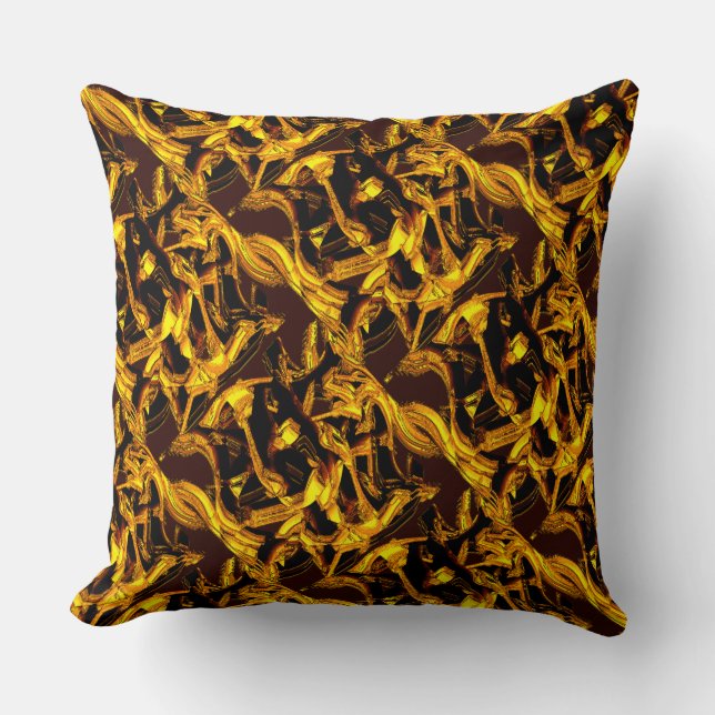 Bagasse of stukken gedehydrateerde tangerineschil kussen (Voorkant)