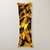 Bagasse of stukken gedehydrateerde tangerineschil lichaamskussen (Voorkant Verticaal)