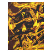 Bagasse of stukken gedehydrateerde tangerineschil tafelkleed (Voorkant)