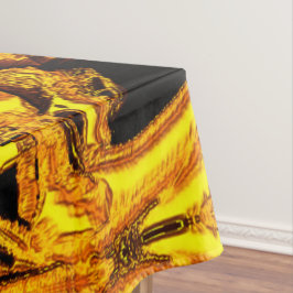 Bagasse of stukken gedehydrateerde tangerineschil tafelkleed