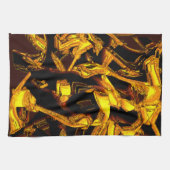 Bagasse of stukken gedehydrateerde tangerineschil theedoek (Horizontaal)