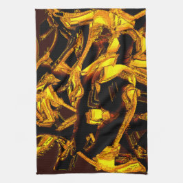 Bagasse of stukken gedehydrateerde tangerineschil theedoek