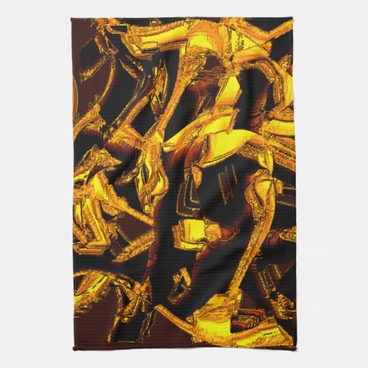 Bagasse of stukken gedehydrateerde tangerineschil theedoek (Verticaal)