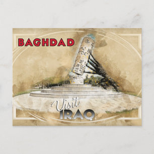 Bagdad, Bezoek Irak Briefkaart