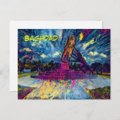 Bagdad, Irak, Briefkaart (Voorkant / Achterkant)