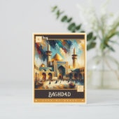 Bagdad, Irak | schilderij Briefkaart (Staand voorkant)