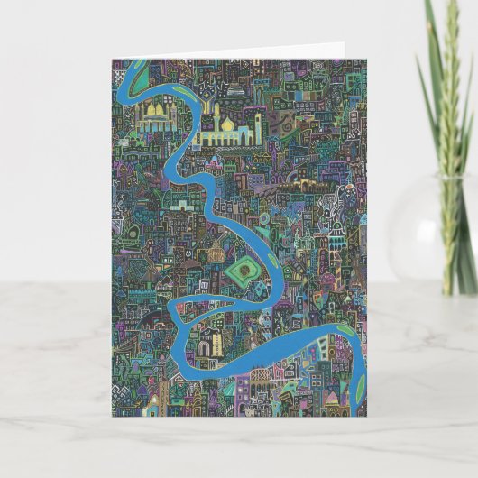 Bagdad Nights - Kaart (Voorkant)