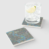 Bagdad Nights - Marmeren stenen Onderzetter (Zijkant)