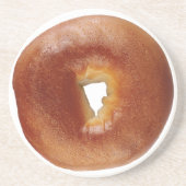 BAGEL 2 ZANDSTEEN ONDERZETTER (Voorkant)