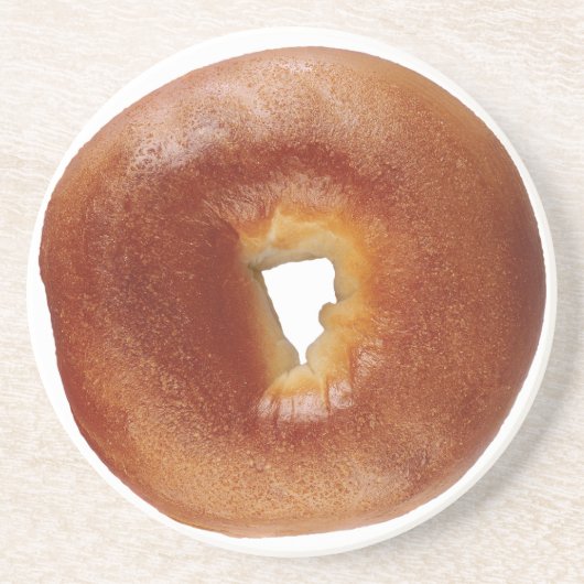 BAGEL 2 ZANDSTEEN ONDERZETTER (Voorkant)