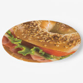 BAGEL 5 PAPIEREN BORDJE (Gekanteld)