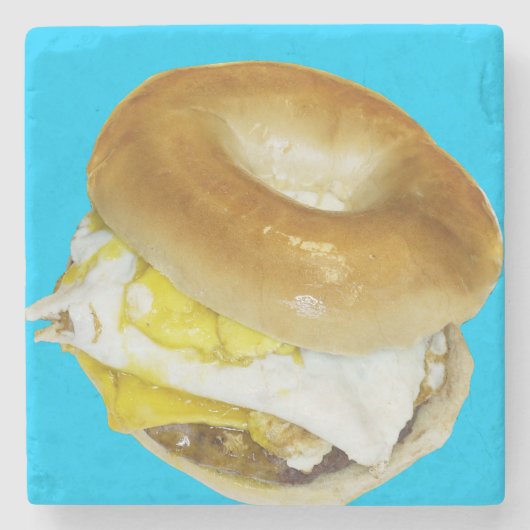 BAGEL 6 STENEN ONDERZETTER (Voorkant)