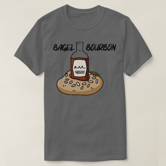 Bagel Bourbon T-shirt (Design voorkant)