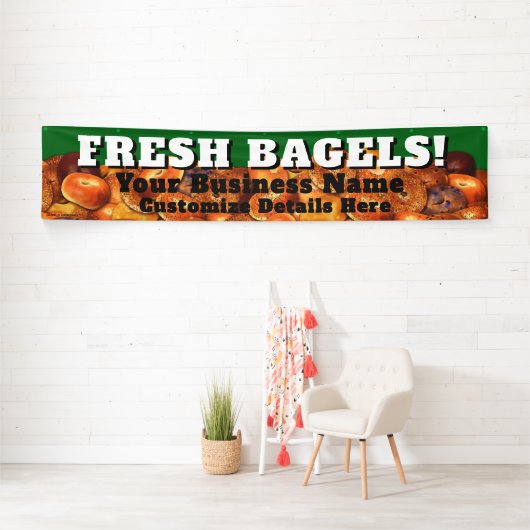 Bagel Business Banner  FREH BAGELS (Insitu)