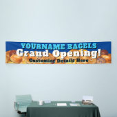 Bagel Business Banner  Grote Opening (Beurs)
