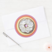Bagel & Cream Cheese Ronde Sticker (Envelop)
