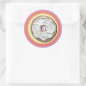 Bagel & Cream Cheese Ronde Sticker (Tas)