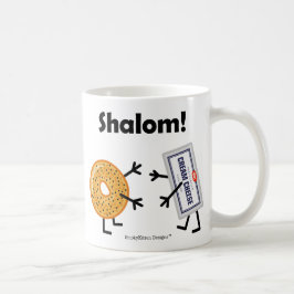 Bagel & Cream Cheese - Shalom! Koffiemok