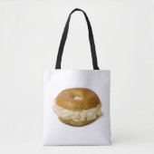 Bagel & Cream Cheese Tote Bag (Voorkant)