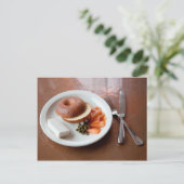 Bagel en Lox Briefkaart (Staand voorkant)