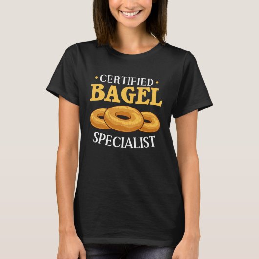 Bagel  For Bagels T-shirt (Voorkant)