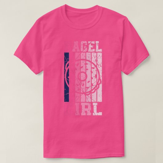 Bagel Girl Baker Bakery 4 T-shirt (Design voorkant)