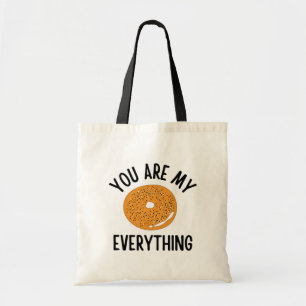 Bagel Jij Bent Mijn Alles Grappig Tote Bag