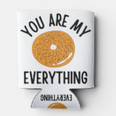 Bagel, jij bent m'n grappige. blikjeskoeler (Achterkant)