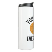 Bagel, jij bent m'n grappige. thermosbeker (Gedraaid links)