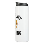 Bagel, jij bent m'n grappige. thermosbeker (Geroteerd rechts)